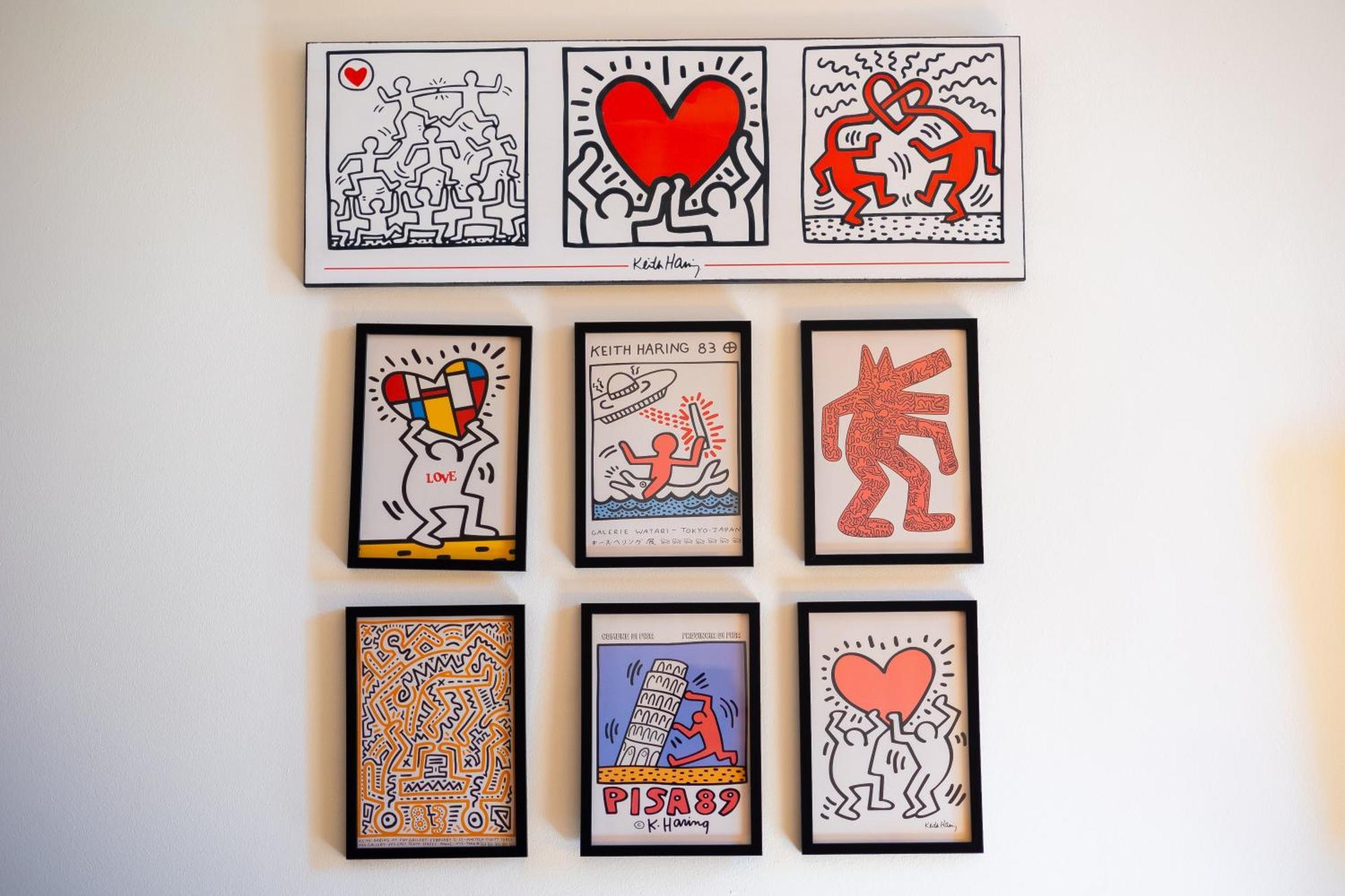 The Keith Haring Room - Private Bedroom Милан Экстерьер фото